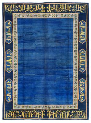 Knüpfteppich, Tibet, ca. 400 x 295 cm, - Tappeti orientali, tessuti, arazzi