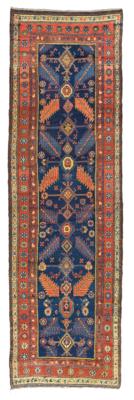 Kurdischer Knüpfteppich, Iran, ca. 378 x 116 cm, - Orientální koberce, textilie a tapiserie