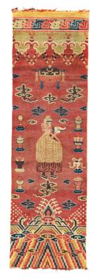 Ningxia, Westchina, ca. 224 x 66 cm, - Orientteppiche, Textilien & Tapisserien