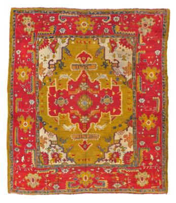 Uschak, Westanatolien, ca. 278 x 246 cm, - Oriental Carpets, Textiles and Tapestries