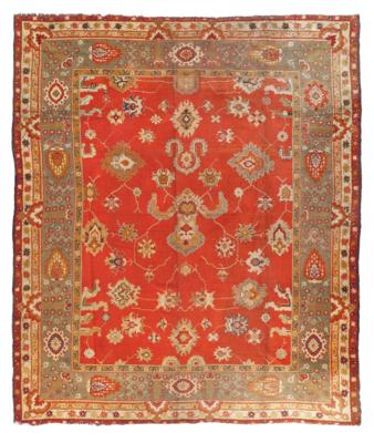 Uschak, Westanatolien, ca. 470 x 403 cm, - Oriental Carpets, Textiles and Tapestries