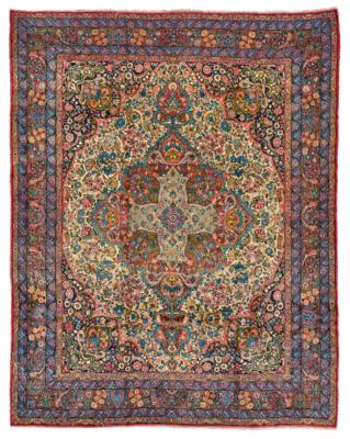 Yazd, Iran, ca. 300 x 250 cm, - Oriental Carpets, Textiles and Tapestries