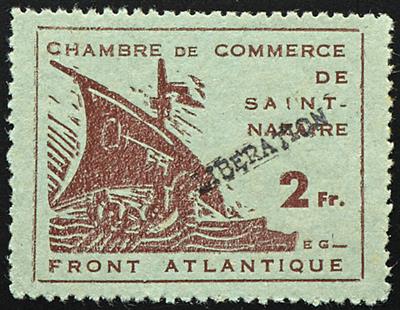 (*) - D. Besetzung Frankreich St. Nazaire Nr. 1/2, - Briefmarken