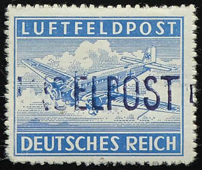 ** - D.Reich Feldpostmarken Nr. 11 B (Leros) / Type III, - Francobolli