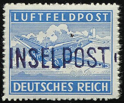** - D.Reich Feldpostmarken Nr. 11 B (Leros) / Type IV, - Briefmarken