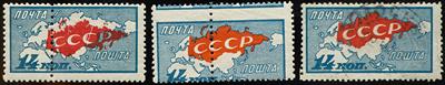 **/gestempelt - Sowjetunion Nr. 332 D (1927, - Stamps
