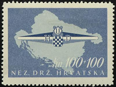 ** - Kroatien Nr. 170/72 (Sturmdivision), - Briefmarken