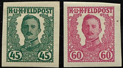 **/(*) - Österr. Feldpost Nr. I PU IV/XIV PU IV (1918, - Briefmarken