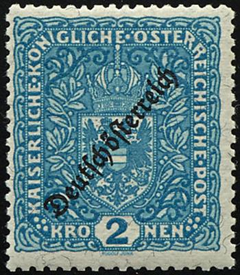 ** - Österr. Nr. 243 B (2 Kronen in LZ 11 1/2) mit FotoBefund Soecknick, - Briefmarken