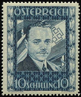 ** - Österreich 10 S Dollfuß, - Francobolli