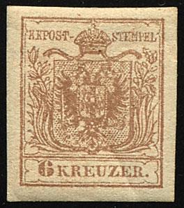 * - Österreich Nr. 4 M, - Briefmarken