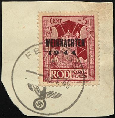 Briefstück - D. Feldpost Nr. 12 II, - Briefmarken