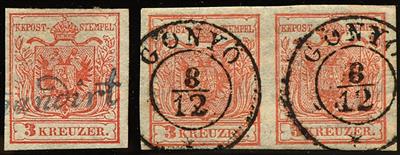 Briefstück/gestempelt - Österreich Spezialpartie Nr. 3 H Ia1, - Stamps