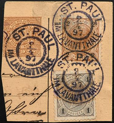 Briefstück - Österr., - Briefmarken