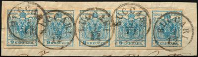 Briefstück - Österreich Nr. 5 M IIIb, - Francobolli