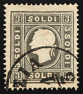 gestempelt - Lombardei-Venetien Nr. 7 II b, - Stamps