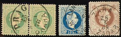 gestempelt - Österr. Nr. 36 II E (Paar), - Briefmarken