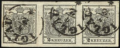 gestempelt - Österreich Nr. 2 H III, - Briefmarken