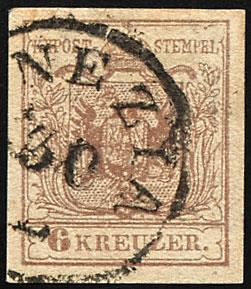 gestempelt - Österreich Nr. 4 M, - Známky