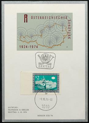 Poststück - Österreich Nr. 1464 F (ANK Nr. 1487 F) (ORF) ohne Rotdruck, - Známky