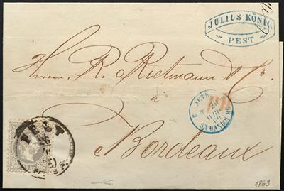 Poststück - Österreich Nr. 40 I, - Stamps