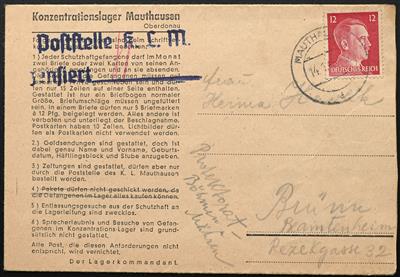 Poststück - Österreich Ostmark 1942, - Francobolli