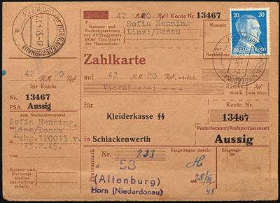 Poststück - Ostmark 1945 Niederösterreich - Známky