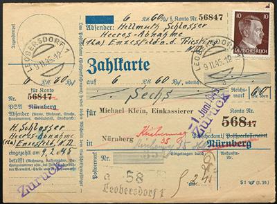 Poststück - Ostmark 1945 Niederösterreich - Francobolli