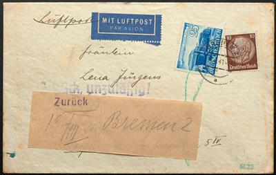 Poststück - Ostmark, - Briefmarken