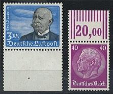 ** - Sammlung D.Reich 1938/1945 mit div. Werten ab 1933, - Stamps