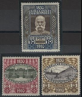 ** - Österr. 1910 2/10 K, - Stamps