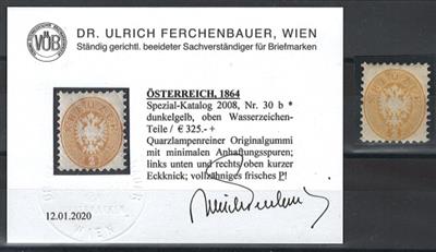* - österr. Nr. 30/34, - Stamps