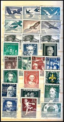 gestempelt - Bestand Österreich ab 1945, - Stamps