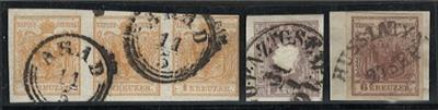 gestempelt/*/(*)/Briefstück - Partie Österr. Monarchie ab 1850, - Stamps