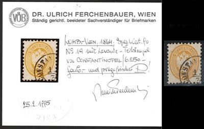 gestempelt - Kl. Partie Österr. Levante - Vorläufer, - Briefmarken