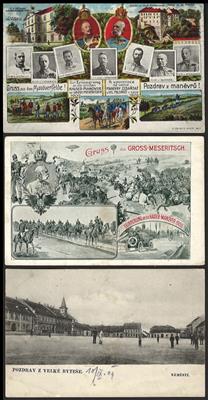 Poststück - Österr. Feldpost 1909 - Kaisermanöver - Francobolli