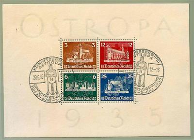 gestempelt - D.Reich Bl. Nr. 3 (OSTROPA - Stamps
