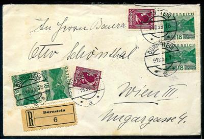 Österr. 1926/34 Nibelungen: 6 Briefe - Stamps