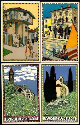 Partie AK zur Österr. ADRIA - AUSSTELLUNG 1913, - Stamps