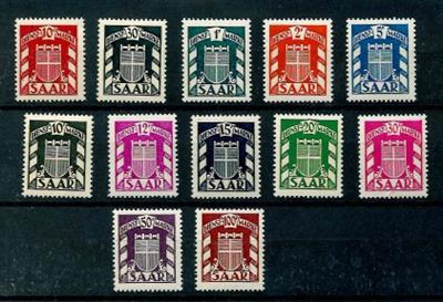 ** - Saarland Dienst Nr. 33/44, - Stamps
