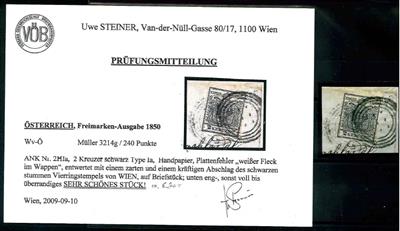 Briefstück/gestempelt - Österr. Ausgabe - Stamps