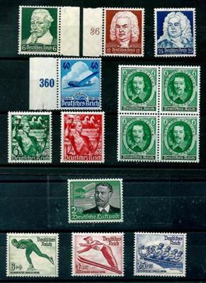** - D.Reich Nr. 538 x (2 RM Lilienthal), - Briefmarken und Ansichtskarten