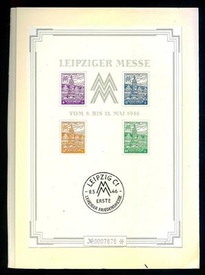 (*) - Sowjetische Zone - West _ Sachsen, - Briefmarken und Ansichtskarten