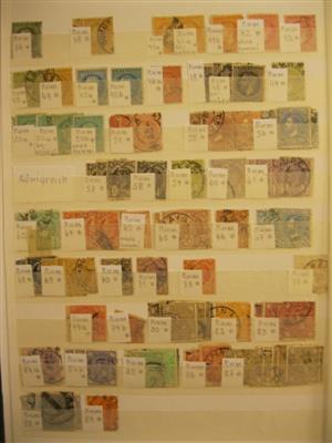 **/*/Û - Lagerbestand Rumänien mit alten Ausgaben und Bulgarien, - Stamps