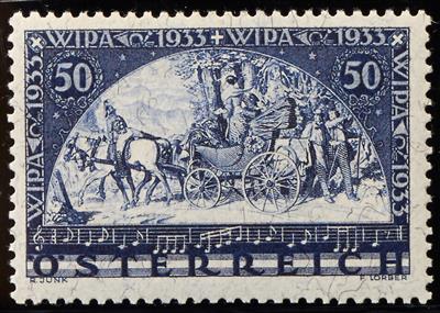 Österreich 1. Rep ** - 1933 WIPAmarke aus Block, - Známky