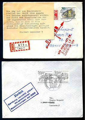 Postkrieg - 24 Poststücke meist - Francobolli