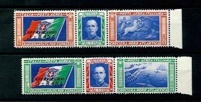Italien ** - 1933 Geschwaderflug RomChicago, - Stamps