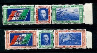 ** - Italien 1933 Geschwaderflug Rom- Chicago, - Stamps