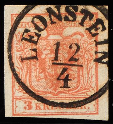 Briefstück - Österr. Ausg. 1850 - Abstempelungen OÖ, - Briefmarken und Ansichtskarten