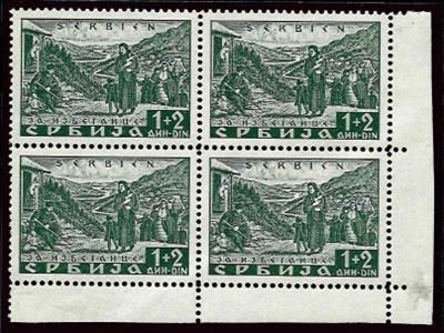 Dt. Besetzung Serbien ** - 1941 Nr.47A - Stamps